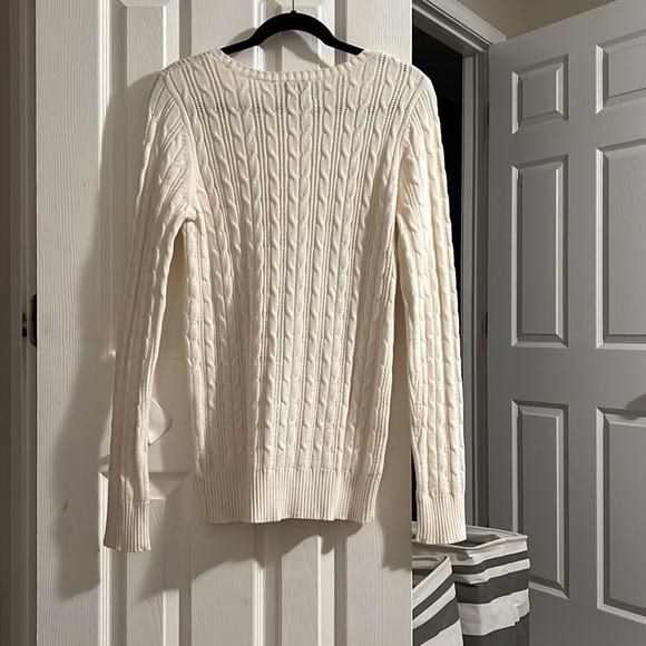 Cream sweater Size ST - Picture 2 of 3